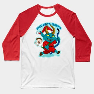 Blue belt Krampus - Jiu jitsu meme Baseball T-Shirt